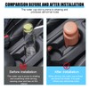 Mandark Car Cup Holder Insert Limiter, 6PCS Silicone Anti Shake