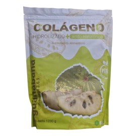 Colageno Hidrolizado Acido Hialuronico 1200 Guanabana