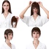 SEGO Clip-In Real Hair Bangs, 100% Remy Hair, One Piece