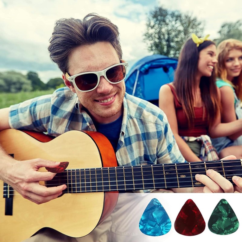 JINWEE Acoustic Guitar Accessories Kit,Guitar Tool Changing Kit Including Acoustic