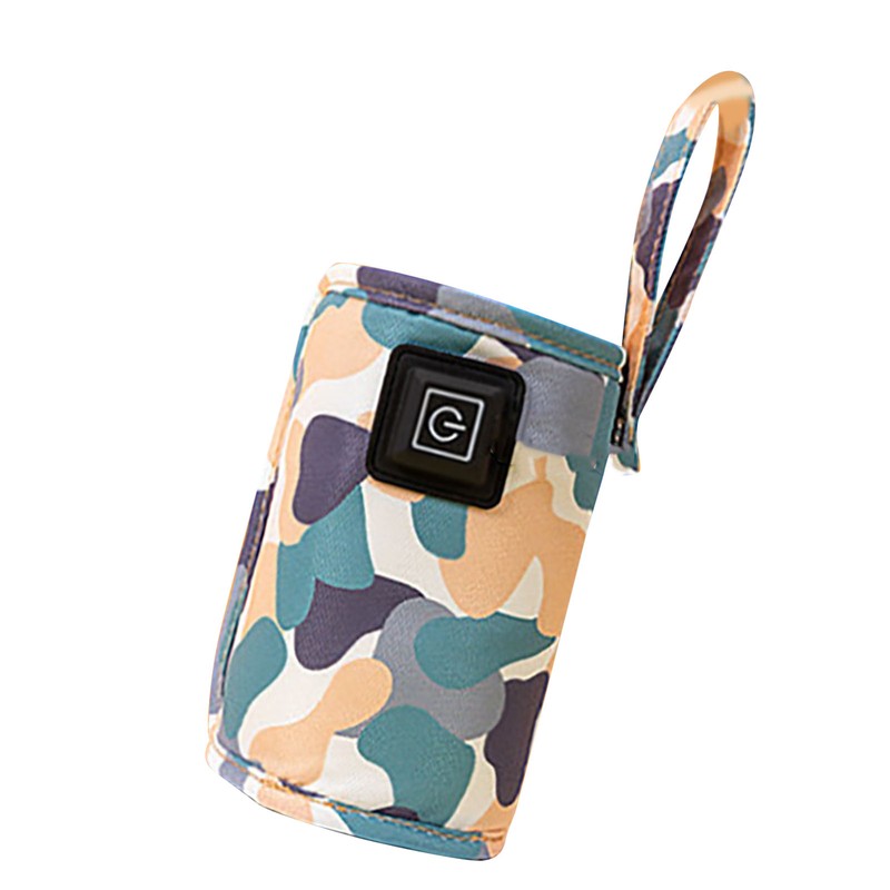 USB Milk Bottle Warmer Bag Size Temperature Adjustable Portable Feeding