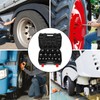 CASOMAN 16PCS 1/2" Drive Shallow Spindle Axle Nut Impact Socket