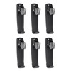 6Pcs Walkie Talkie Belt Clip Portable Sturdy Easy Installation Radio