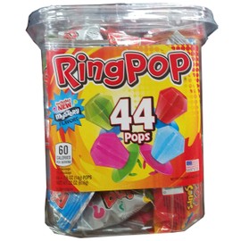 Ring Pop Candy Jar, Assorted Flavors (44 ct.)