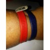 Fun Express Patriotic Rubber Bracelets #35542, 12/pk, repackaged, Assorted Blue