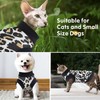 Idepet Cat Clothes Kitten Sweater Soft Kitten Shirt Cute Leopard