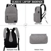 SUPACOOL Lightweight Casual Laptop Backpack for Men and Women, classic