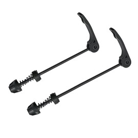 Butyeak Bicycle Front and Rear Axle, Quick Release Bicycle Hub Set, Hollow Shaft Bicycle Quick Release Set Front Wheel Rear Wheel, Quick Release for MTB Road Mountain Bike Bicycle