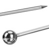 com-four® 20 x Stainless Steel Cocktail Skewers - Skewers for