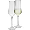 Flamefield Savoy Prosecco/Champagne Glasses - Pack of 2