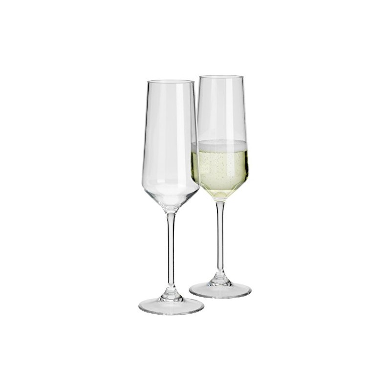 Flamefield Savoy Prosecco/Champagne Glasses - Pack of 2