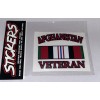 STICKERS Afghanistan Veteran Weather Resistant Vinyl Decal Sticker