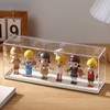 Clear Display Case for Figures，Acrylic Display Case for Doll Toy