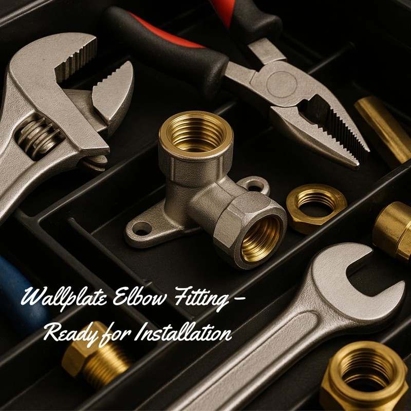 Wärmer System 16mm x 1/2" Wall Plate Elbow – Female