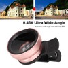 2 in 1 Cell Phone Lens Kit, 0.45X Wide Angle