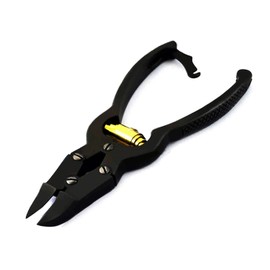 OdontoMed2011 Podiatrist Mycotic Toenail Nippers 6", Professional Cantilever Calliper Black Coated Double Action Chiropody Podiatry Instruments