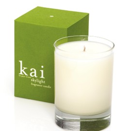 kai Fragrance Candle, Skylight - 40 Hour Burn time, Soy and Coconut Wax, Scented with The Signature kai Fragrance, Vegan, Cruelty rree, Made in The USA