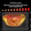 Techomey Microwave Countertop 0.7 Cu.ft. Compact Small Microwave 700W, 6
