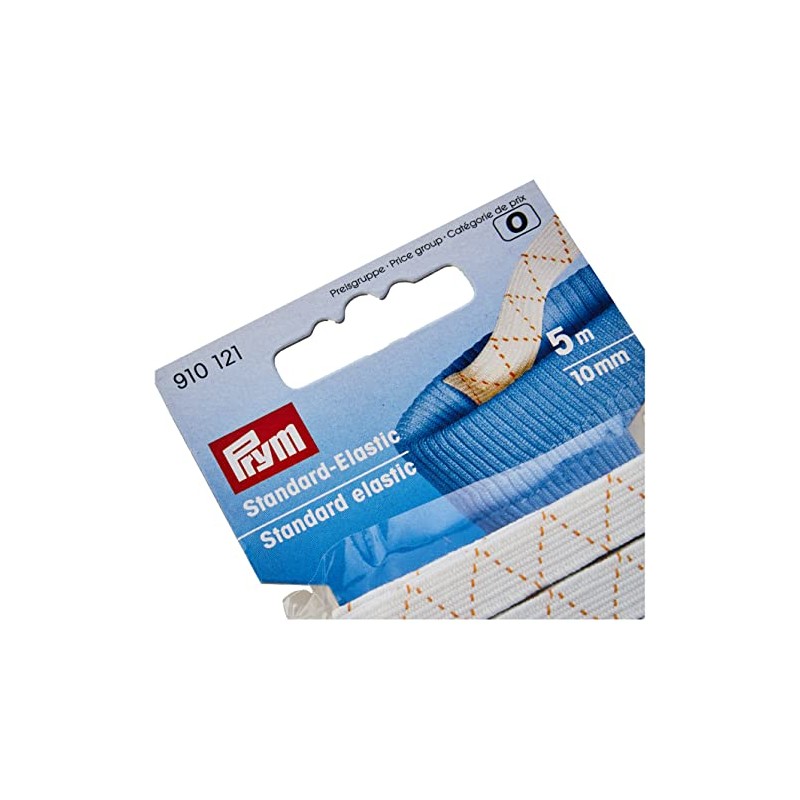 Prym - White (10 mm, 5m) Elastico Standard - 1