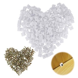 Corner Wedges, Repair Wedges for Furniture for Repairing Drawers, Drawers Repair of Furniture Wedges, Corner Support Wedges for Drawers, Repair Wedges for Drawers, 50 Set