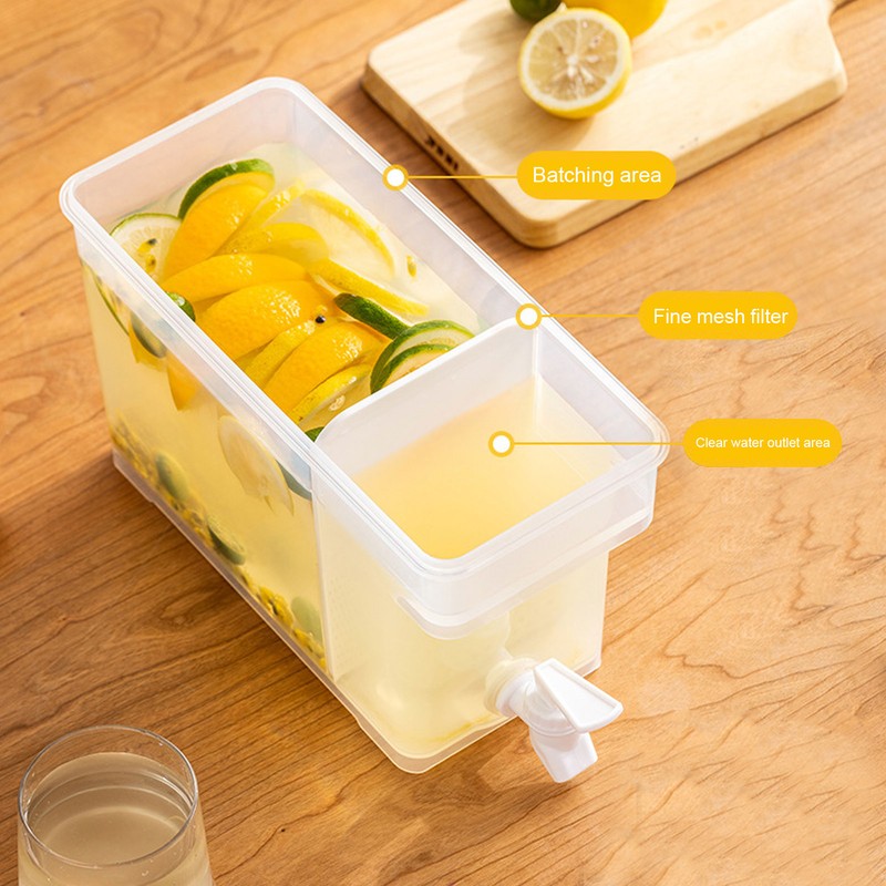 Refrigerator Drink Cold Kettle Large Capacity Multi Function Beverage Storage