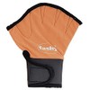 Fashy Neoprene Training Gloves with Velcro - Orange/Black, Small