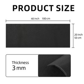 Carbon Felt Welding Blanket, Protective Blanket 1m x 1m Flame Retardant Welding Blankets Up to 1800°F Flame Retardant for Grill Stove Pit Soldering Welders (20x40 inch)