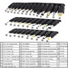 34-Piece x Universal Power Supply 5.5 x 2.1 mm AC