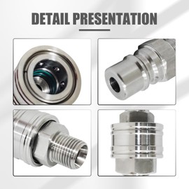 M16-M14 Hydraulic Accessories Accessories Quick Connection adapter,Suitable for (AGT) or most Chinese mini excavators