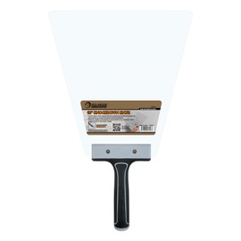 ROLLINGDOG 12 Inch Knockdown Knife - Threaded End Can be Attached to Extension Pole,Acrylic Plastic Blade,Ideal for Creating Knockdown Texture
