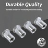 QANCEN 10 Pcs Rivet Nuts M12, Threaded Insert Nutserts, Stainless