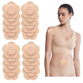 20PCS Castor Oil Pack Wrap,Belly button sticker,Cotton Castor OilPatchs,disposable,Castor Oil Packs,Massage Oilpack,Stick itanywhere you want