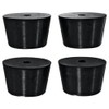Wake Industrial Screw-on Rubber Cushion, 1.1 x 0.7 inches (28
