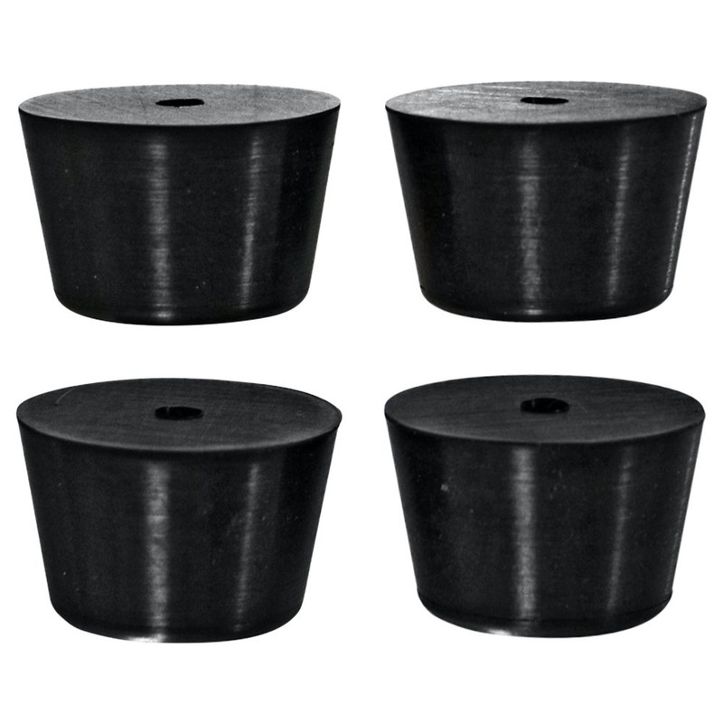 Wake Industrial Screw-on Rubber Cushion, 1.1 x 0.7 inches (28