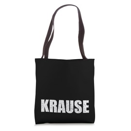 Krause surname Team Krause wedding family retro Tote Bag