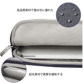 Laptop Case 13 13.3 14 Inch Waterproof Computer Bag PC Case Shock Absorption Laptop Case Shoulder Strap Laptop Cover for Work or School Computer Business Handbag Unisex MacBook Air 13 M1/M2, MacBook