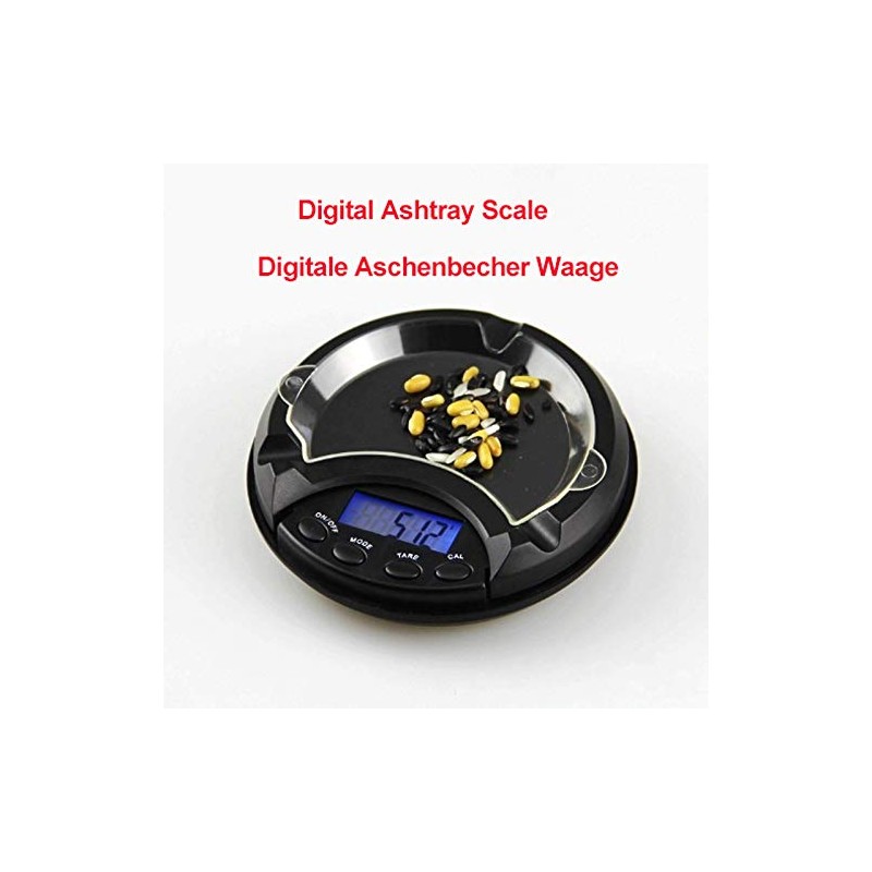 tooloflife Weigh Scales Digital, Digital Ashtray Scale, Precision Pocket Scale(0.01-100g)