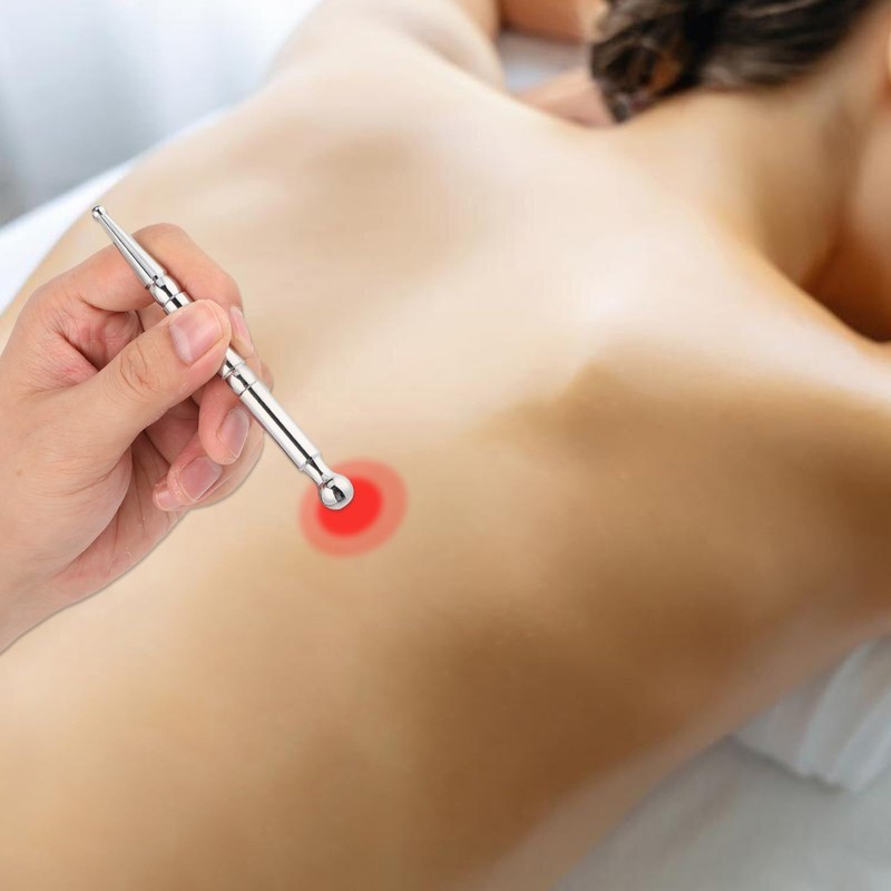 Acupressure Pen, Stainless Steel Acupressure Bar, Multifunctional Trigger Point Massager