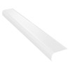 KastLite Curved Under Cabinet Light Cover Replacement | White Ribbed
