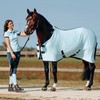 HORZE Mesh Horse Breathable Cooling Sheet with Faux Fur Lining