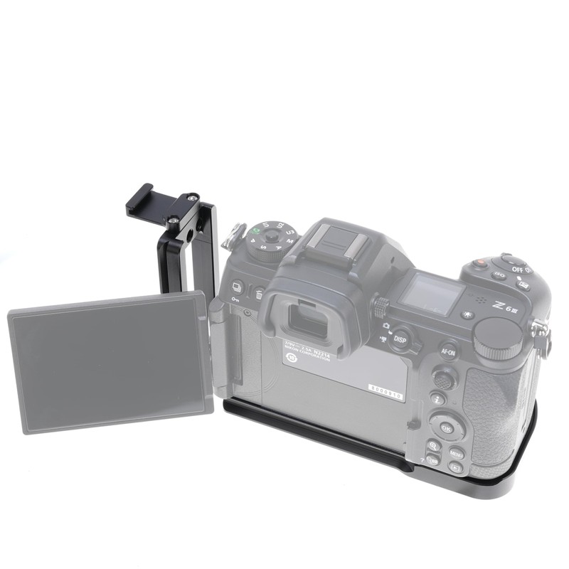 Hersmay Vertical Stand Quick Release L Bracket Plate for Nikon