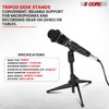 5 Core Mic Stand Desk Height Adjustable upto 12 Inch