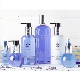 H2K Botanicals Lavender and Sandalwood De-Stressing Bath & Shower Gel 250ml