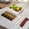Fabulous Lunch Box with Cutlery White - Ancient Rome/Colosseum Under