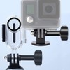 316 Stainless Steel Thumbscrew for Gopro Hero 11/10/9/8/7/6/5，Fire Rock Stainless
