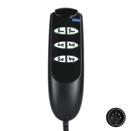 6 Button 5 Pin Remote Hand Control Handset for Electric Hospital Beds Model 15030 and Drive Medical Delta Ultra Light 1000 Semi