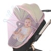 Bassinet Net - Protective Mesh Netting Portable Crib,Full Cover Stroller