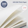 EMSHOI B5 Notebook, College Pad B5 Lined, Notepad 300 Pages