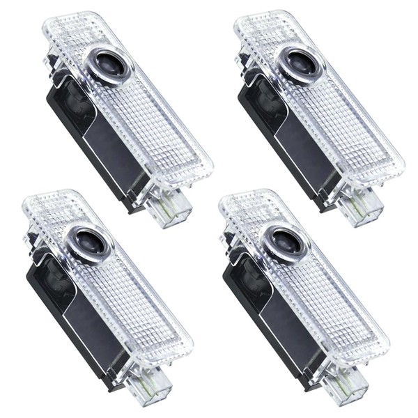Pack of 4 Car Door Logo Projector, LED Car Door