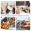Kitchen Sink Drain Strainer, Pop-up Sink Stopper, 3-in-1 Universal Sink
